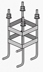 Фундаментный анкерный блок ФБ-3 М36х710 ГОСТ 24379.1-2012 (80) купить по низкой цене от производителя