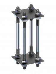 Блоки фундаментных болтов АГ-1 М12х500 купить по низкой цене от производителя