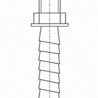 Болт самоанкерующийся распорный м8х85 купить по низкой цене от производителя