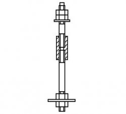 Болт Фундаментный 3.1 М24х500 ГОСТ 24379.1-2012 (80) купить по низкой цене от производителя