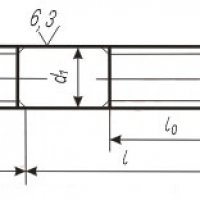 Шпилька M48 ГОСТ 22036-76 от 80 до 300 мм купить по низкой цене от производителя