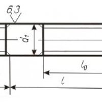 Шпилька M22 ГОСТ 22039-76 от 45 до 240 мм купить по низкой цене от производителя