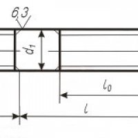 Шпилька M48 ГОСТ 22038-76 от 80 до 300 мм купить по низкой цене от производителя